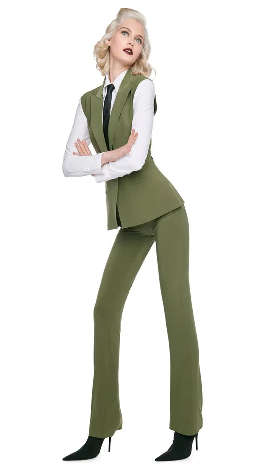 Norma Kamali Bottoms BOOT PANT Military 8211 Clothing