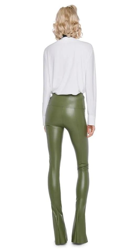 Norma Kamali Bottoms SPAT LEGGING Military 8211 Clothing