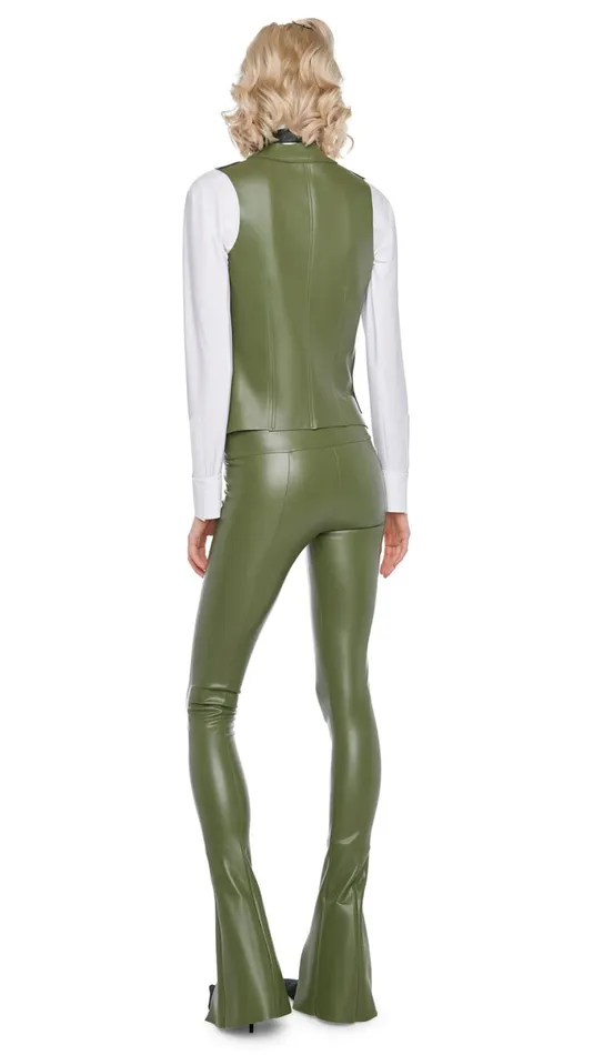 Norma Kamali Bottoms SPAT LEGGING Military 8211 Clothing