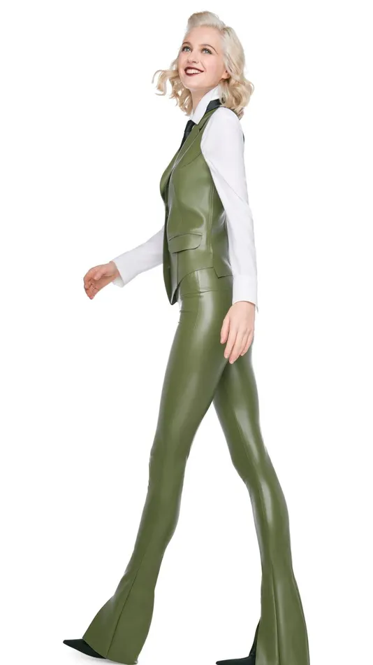Norma Kamali Bottoms SPAT LEGGING Military 8211 Clothing