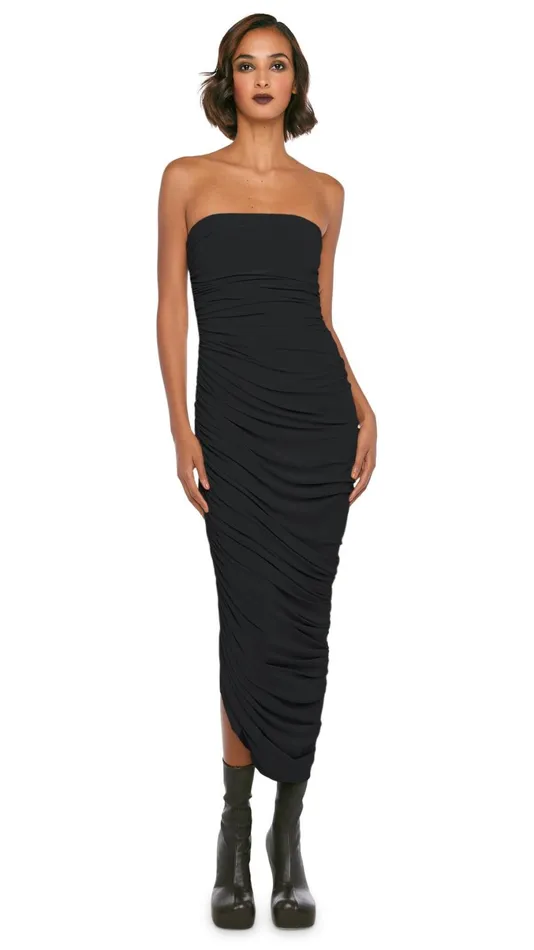 Norma Kamali Dresses STRAPLESS DIANA GOWN Black 8211 Clothing