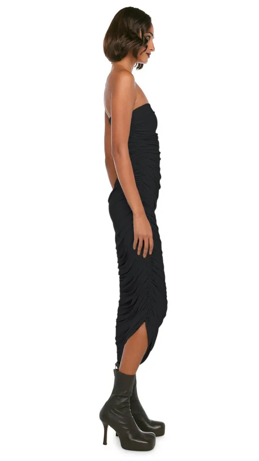 Norma Kamali Dresses STRAPLESS DIANA GOWN Black 8211 Clothing