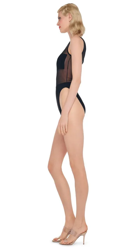 Norma Kamali Tops DASH DASH MIO Blackblack Mesh 8211 Clothing