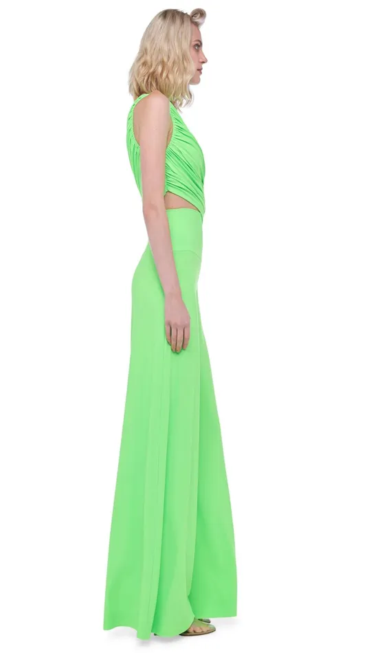 Norma Kamali Tops DIANA BRA Neon Green 8211 Clothing