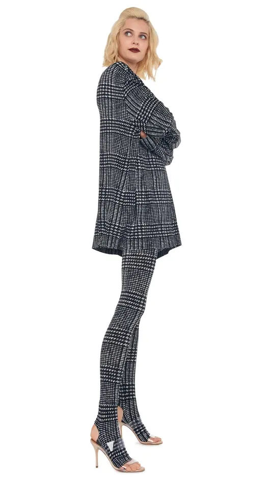 Norma Kamali Tops OVERSIZED BF NK SHIRT Large Glenn Plaid Tweed 8211 Clothing Norma Kamali Tops OVERSIZED BF NK SHIRT Large Glenn Plaid Tweed 8211 Clothing
