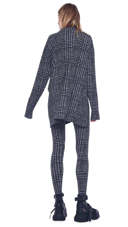 Norma Kamali Tops OVERSIZED BF NK SHIRT Large Glenn Plaid Tweed 8211 Clothing Norma Kamali Tops OVERSIZED BF NK SHIRT Large Glenn Plaid Tweed 8211 Clothing