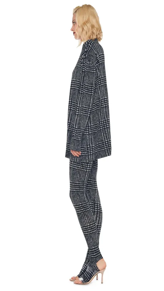 Norma Kamali Tops OVERSIZED BF NK SHIRT Large Glenn Plaid Tweed 8211 Clothing Norma Kamali Tops OVERSIZED BF NK SHIRT Large Glenn Plaid Tweed 8211 Clothing