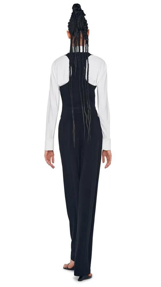Norma Kamali Tops SIMPLE VEST Black 8211 Clothing