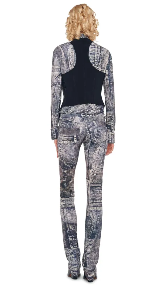 Norma Kamali Tops SIMPLE VEST Black 8211 Clothing