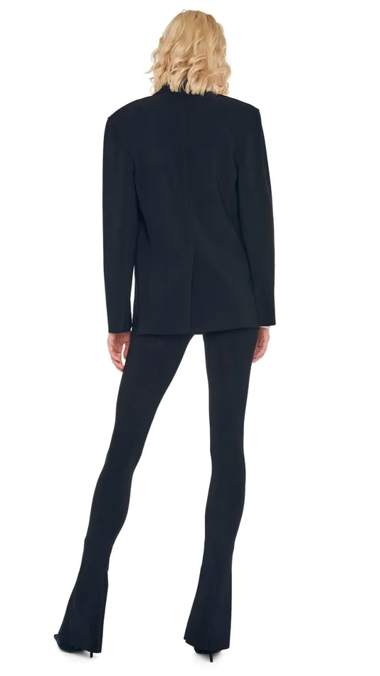 Norma Kamali Wardrobe SPAT LEGGING With EASY FIT SINGLE BREASTED JACKET 8211 Clothing