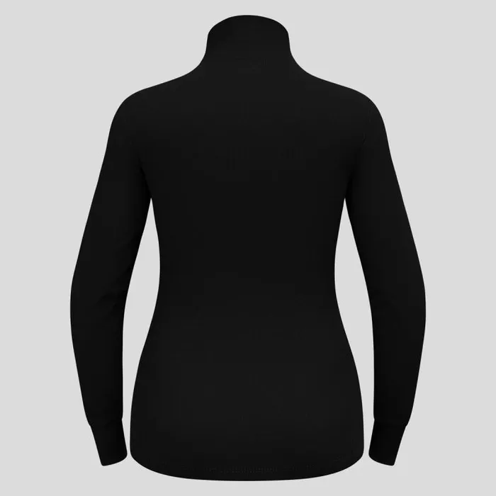 Odlo Base Layers The Active Warm Base Layer HalfZip Black 8211 Women