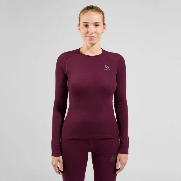 Odlo Base Layers The Active Warm Base Layer Set Winetasting 8211 Women