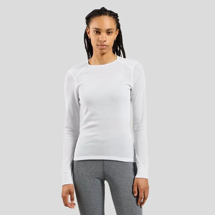 Odlo Base Layers The Active Warm Base Layer Top White 8211 Women