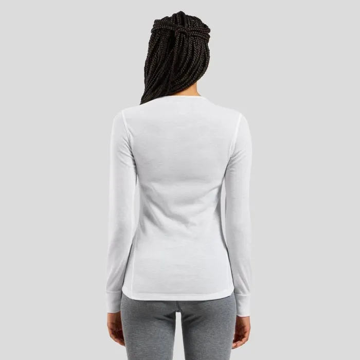 Odlo Base Layers The Active Warm Base Layer Top White 8211 Women
