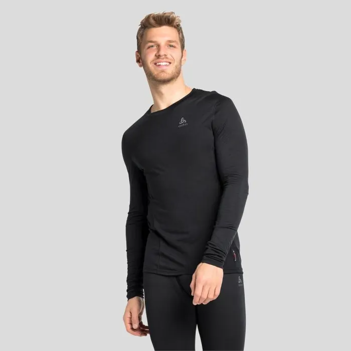 Odlo Base Layers The Performance Wool Light Long Sleeve Base Layer Top Black 8211 Men Odlo Base Layers The Performance Wool Light Long Sleeve Base Layer Top Black 8211 Men