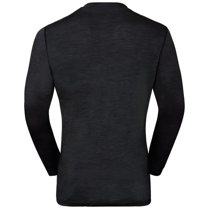 Odlo Base Layers The Performance Wool Light Long Sleeve Base Layer Top Black 8211 Men