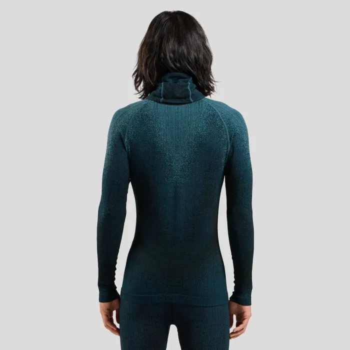 Odlo Base Layers The Pow Blackcomb Base Layer With Facemask Provincial Blue 8211 Men