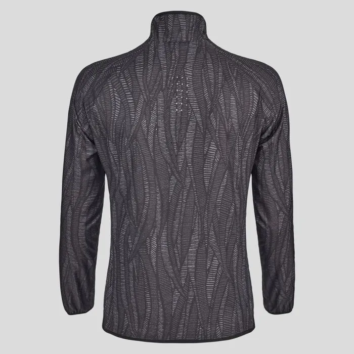 Odlo Jackets and Vests The Essentials Light Print Running Jacket Black 8211 Women