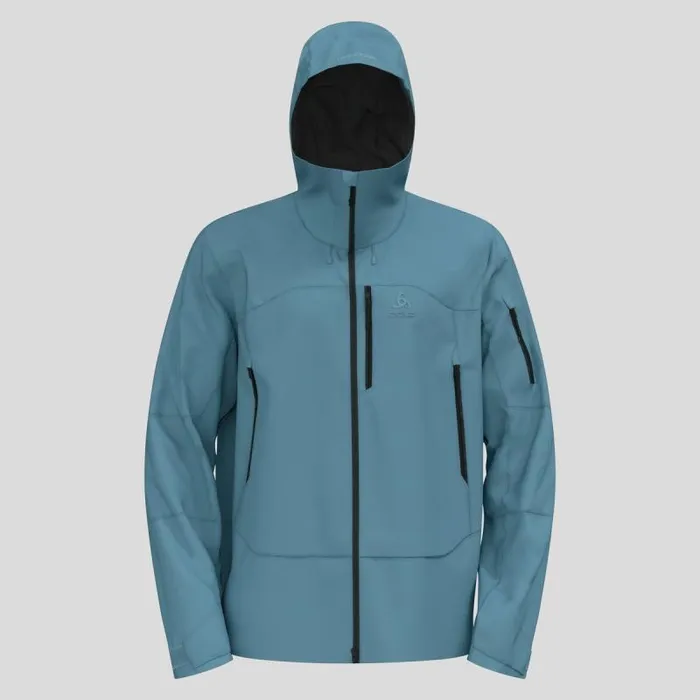 Odlo Jackets and Vests The XAlp 3l Hardshell Ski Jacket Provincial Blue 8211 Men