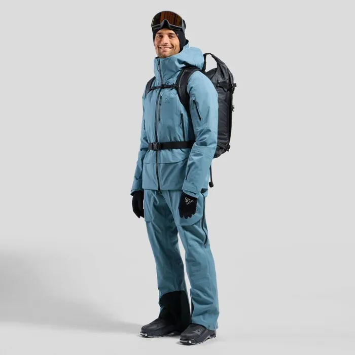Odlo Jackets and Vests The XAlp 3l Hardshell Ski Jacket Provincial Blue 8211 Men
