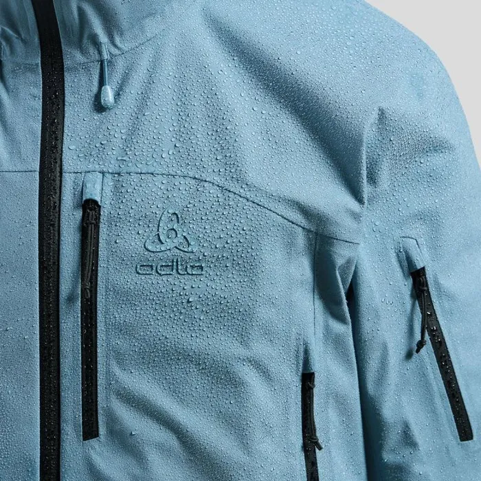 Odlo Jackets and Vests The XAlp 3l Hardshell Ski Jacket Provincial Blue 8211 Men