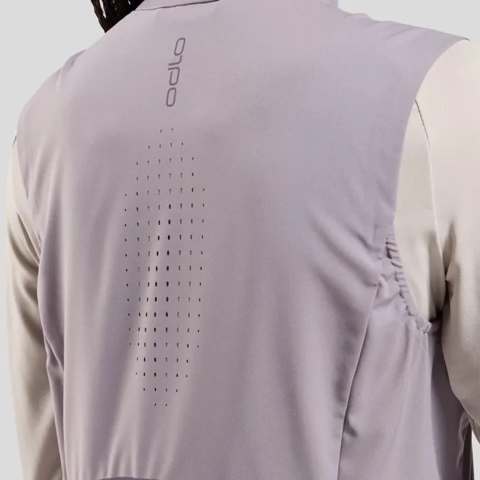 Odlo Jackets and Vests The Zeroweight Warm Softshell Running Vest 20 Gray Ridge 8211 Women