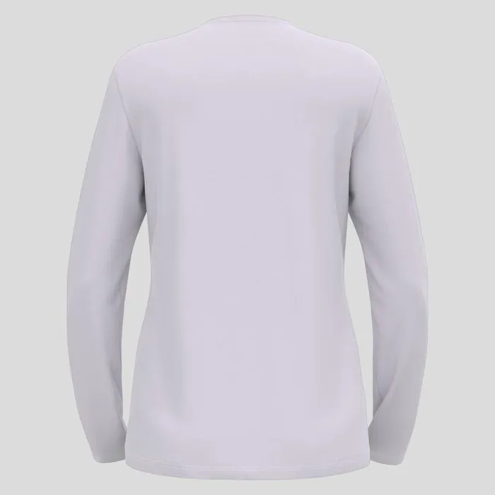 Odlo Mid Layers and Longsleeves The Ascent Merino 200 Pocket Long Sleeve TShirt Misty Lilac 8211 Women