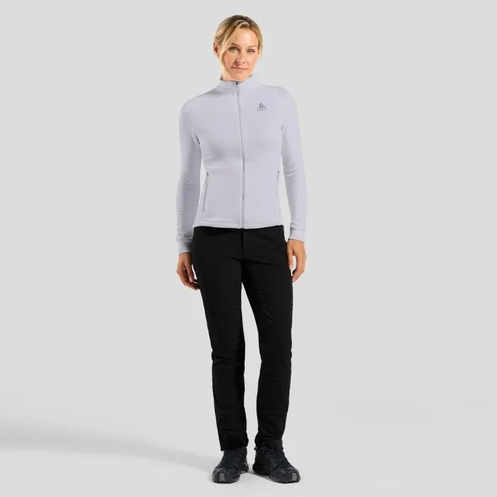 Odlo Mid Layers and Longsleeves The Berra Mid Layer Zip Misty Lilac 8211 Women