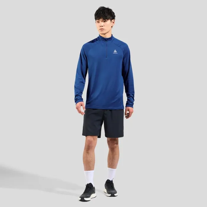 Odlo Mid Layers and Longsleeves The Essentials HalfZip Running Mid Layer Limoges 8211 Men