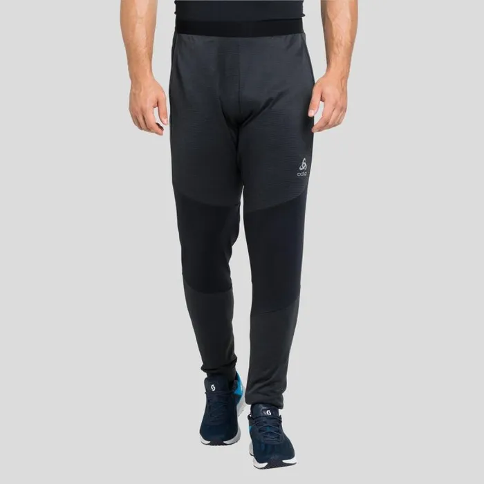Odlo Pants and Tights The Run Easy Warm Pants Black 8211 Men