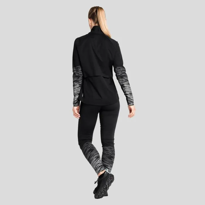 Odlo Pants and Tights The Zeroweight Warm Reflective Tights Black 8211 Women