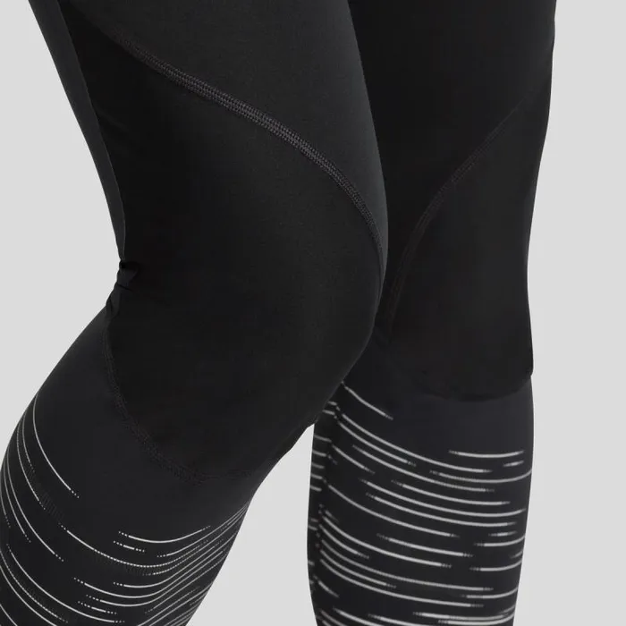 Odlo Pants and Tights The Zeroweight Warm Reflective Tights Black 8211 Women