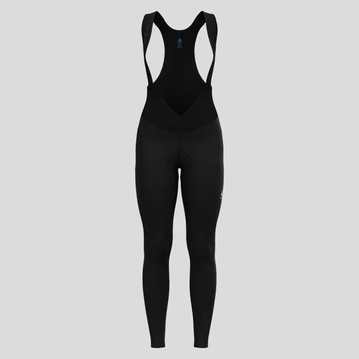 Odlo Pants and Tights The Zeroweight XWarm Cycling Bib Tights Black 8211 Women