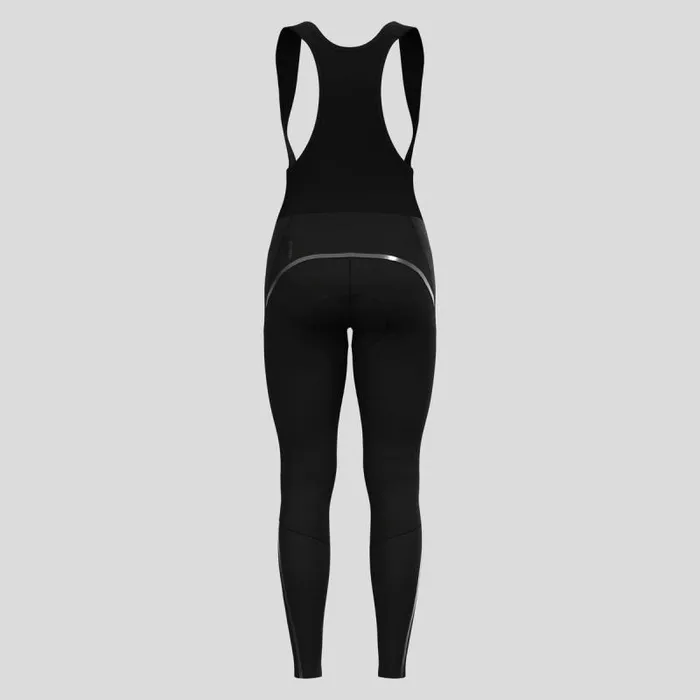 Odlo Pants and Tights The Zeroweight XWarm Cycling Bib Tights Black 8211 Women