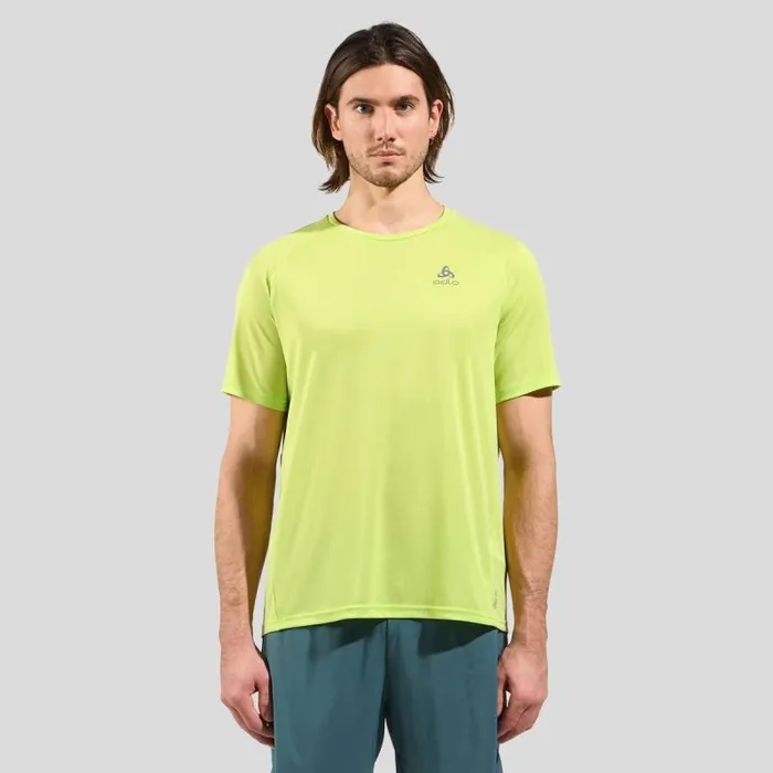 Odlo Running The Essentials ChillTec TShirt Sharp Green 8211 Men