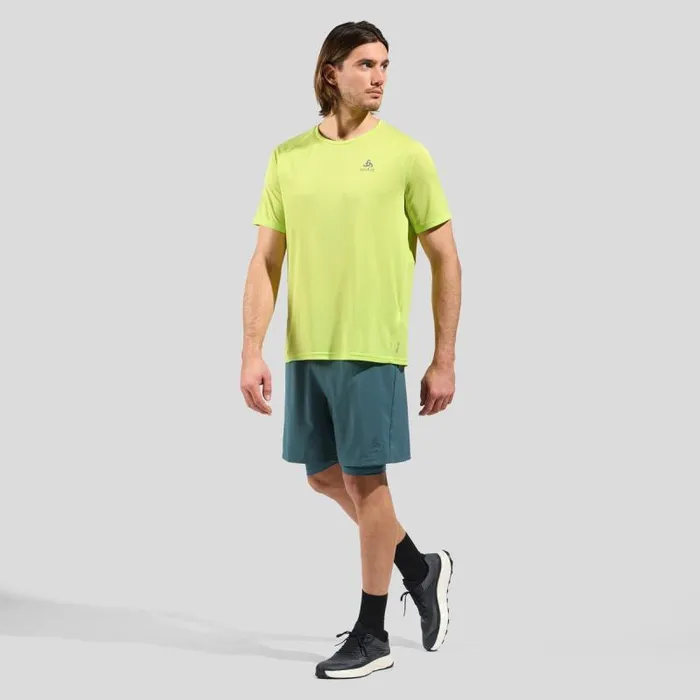 Odlo Running The Essentials ChillTec TShirt Sharp Green 8211 Men