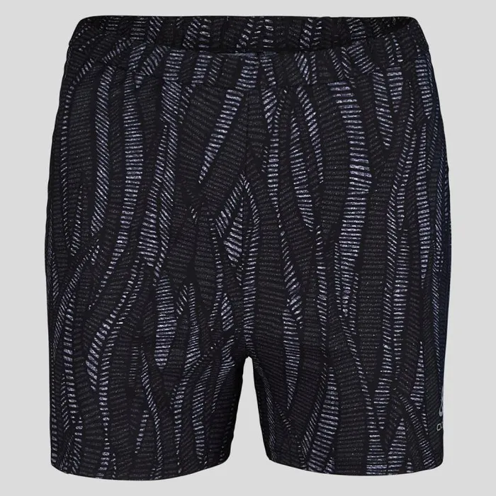 Odlo Shorts The Essentials Print Running Shorts Black 8211 Women
