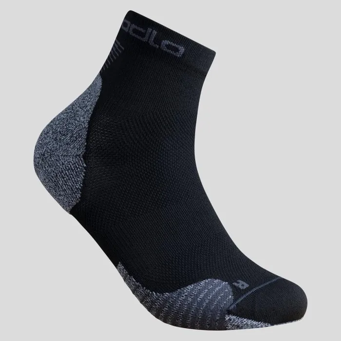 Odlo Socks The Ceramicool Run Graphic Socks 8211 TwoPack Loden Frost 8211 Black 8211 WomenMen