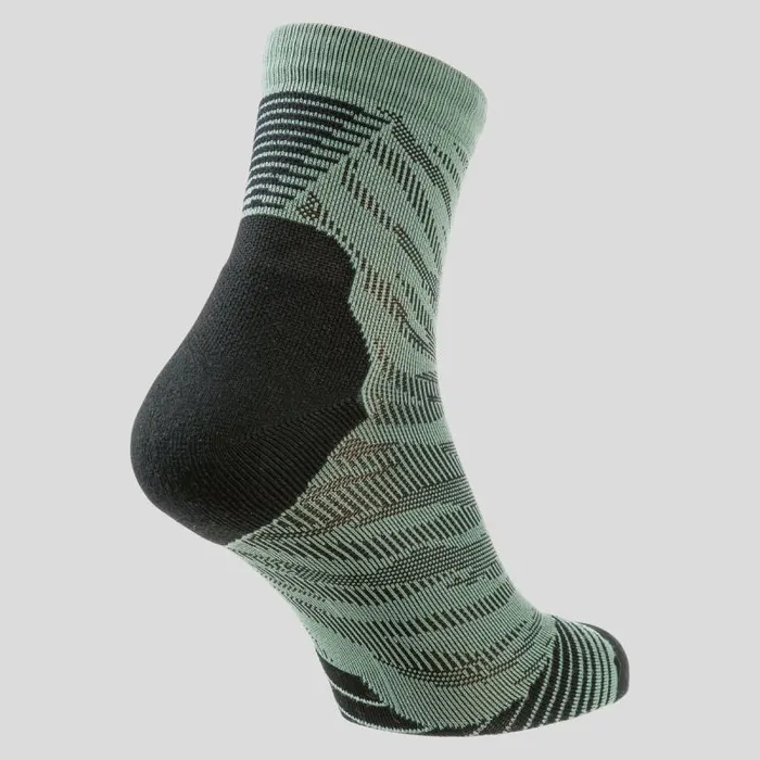 Odlo Socks The Ceramicool Run Graphic Socks 8211 TwoPack Loden Frost 8211 Black 8211 WomenMen