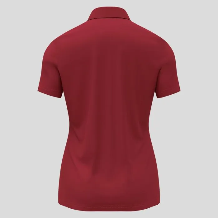 Odlo Tshirts and Polos The Cardada Polo Shirt American Beauty 8211 Women