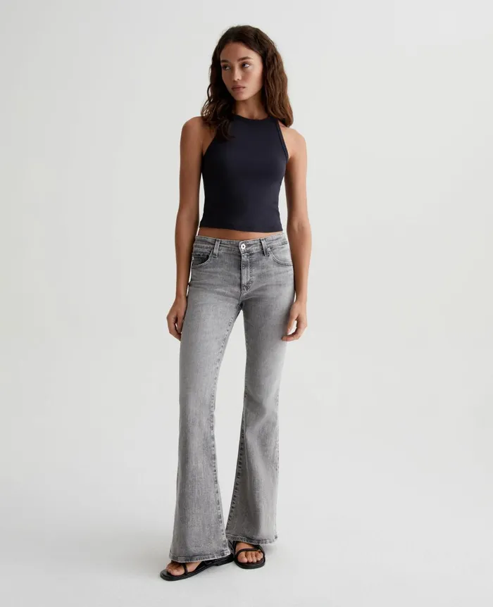 Olive Tank Exblack Women AG Jeans Tees and Tanks Olive Tank Exblack Women AG Jeans Tees and Tanks