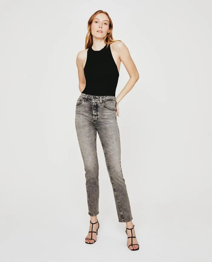 Orso Tank True Black Women AG Jeans Tees and Tanks Orso Tank True Black Women AG Jeans Tees and Tanks