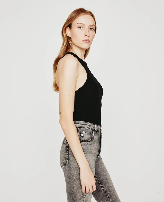 Orso Tank True Black Women AG Jeans Tees and Tanks Orso Tank True Black Women AG Jeans Tees and Tanks
