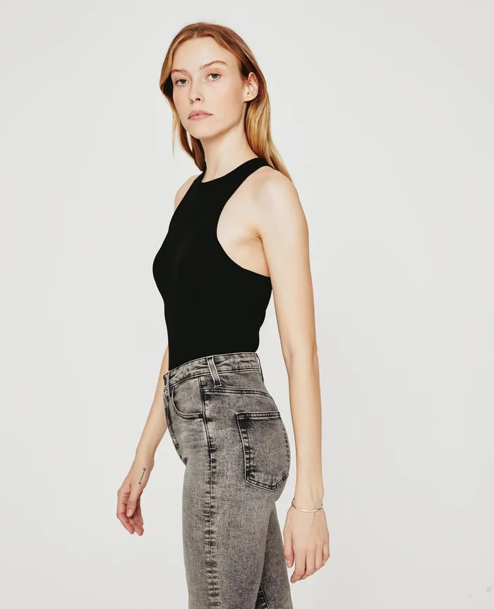 Orso Tank True Black Women AG Jeans Tees and Tanks Orso Tank True Black Women AG Jeans Tees and Tanks