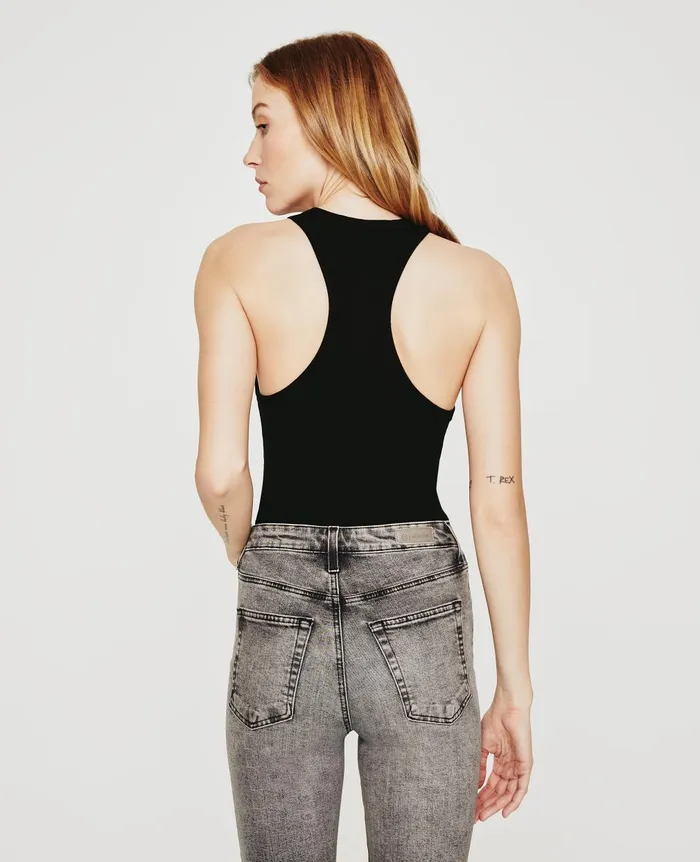 Orso Tank True Black Women AG Jeans Tees and Tanks Orso Tank True Black Women AG Jeans Tees and Tanks