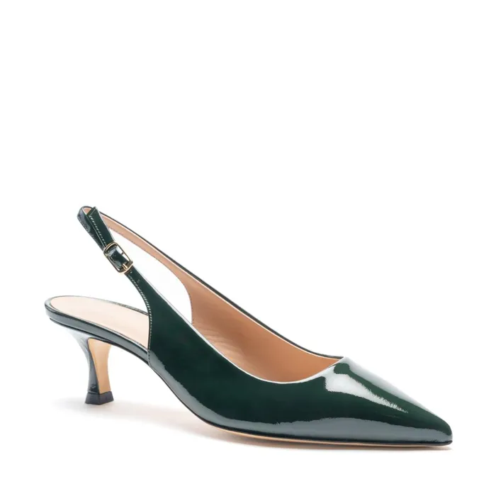 Palerma Slingback Pump Emerald Patent Women Bruno Magli Heels