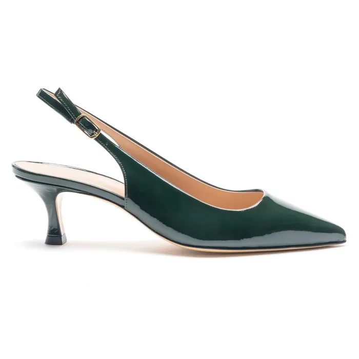 Palerma Slingback Pump Emerald Patent Women Bruno Magli Heels
