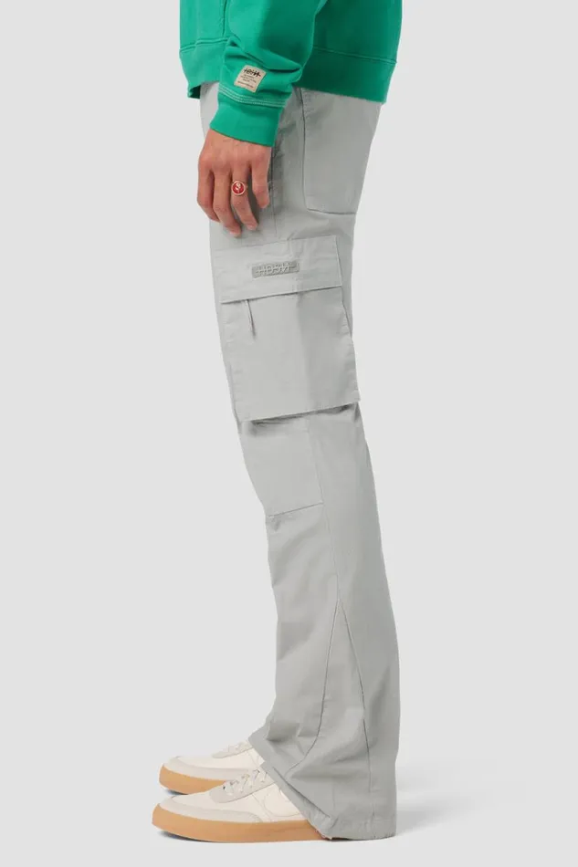 Pants Men Hudson Jeans Walker Cargo Kick Flare Ripstop Grey Pants Men Hudson Jeans Walker Cargo Kick Flare Ripstop Grey