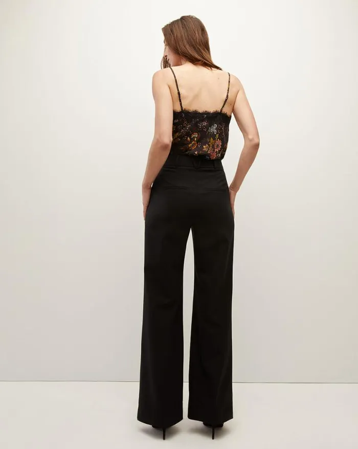 Pants Shop Veronica Beard Ollie WideLeg Pant Black