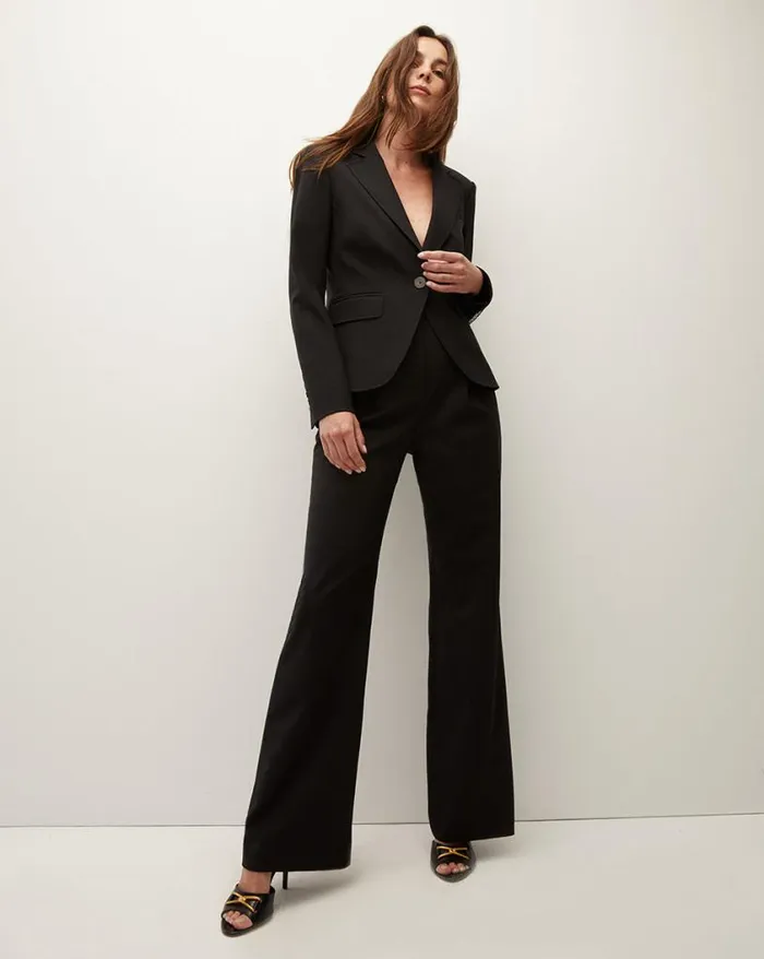 Pants Shop Veronica Beard Ollie WideLeg Pant Black